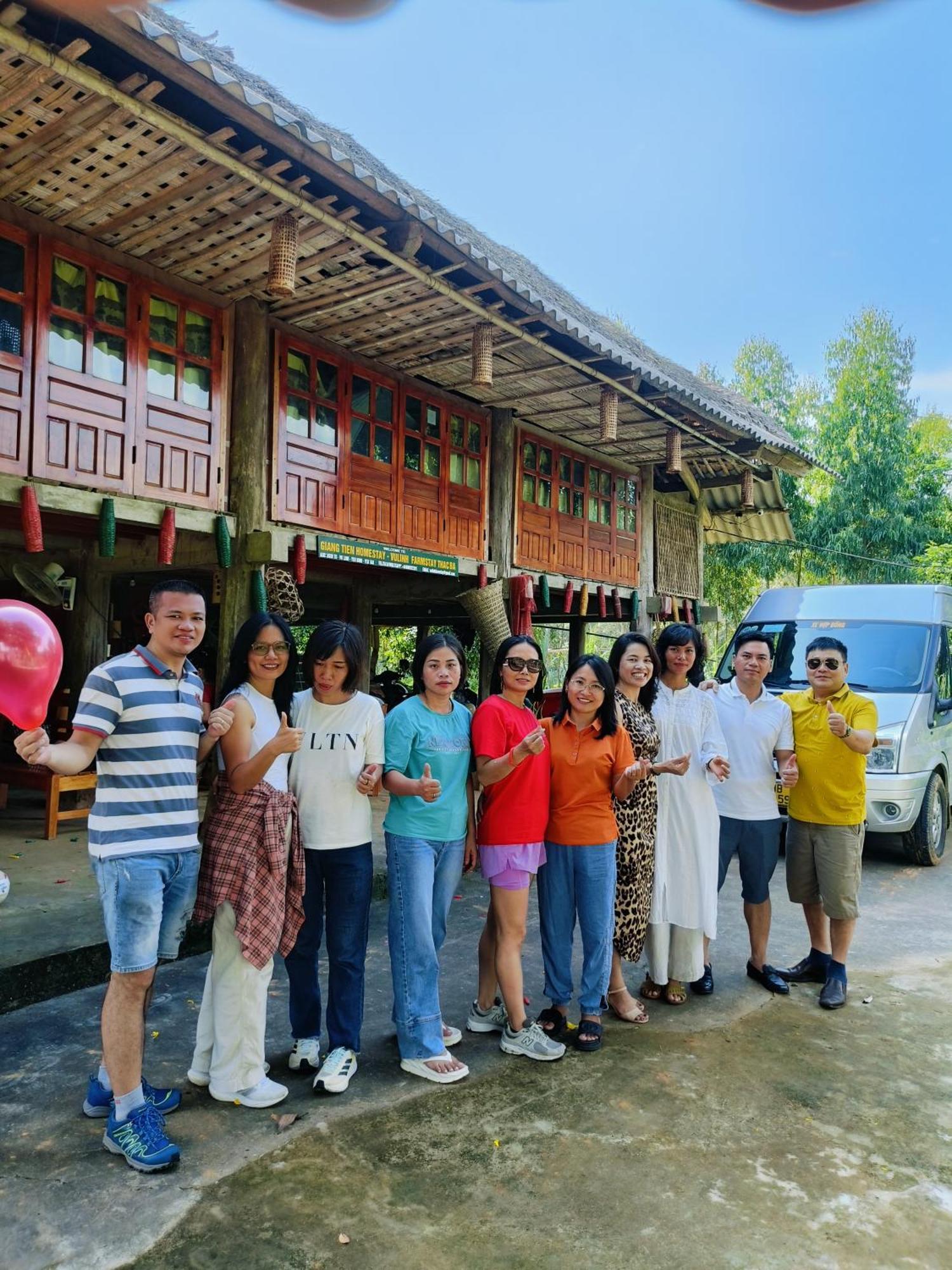 Giangtien Homestay-Vulinh Farmstay-Bungalow Yen Binh Zewnętrze zdjęcie