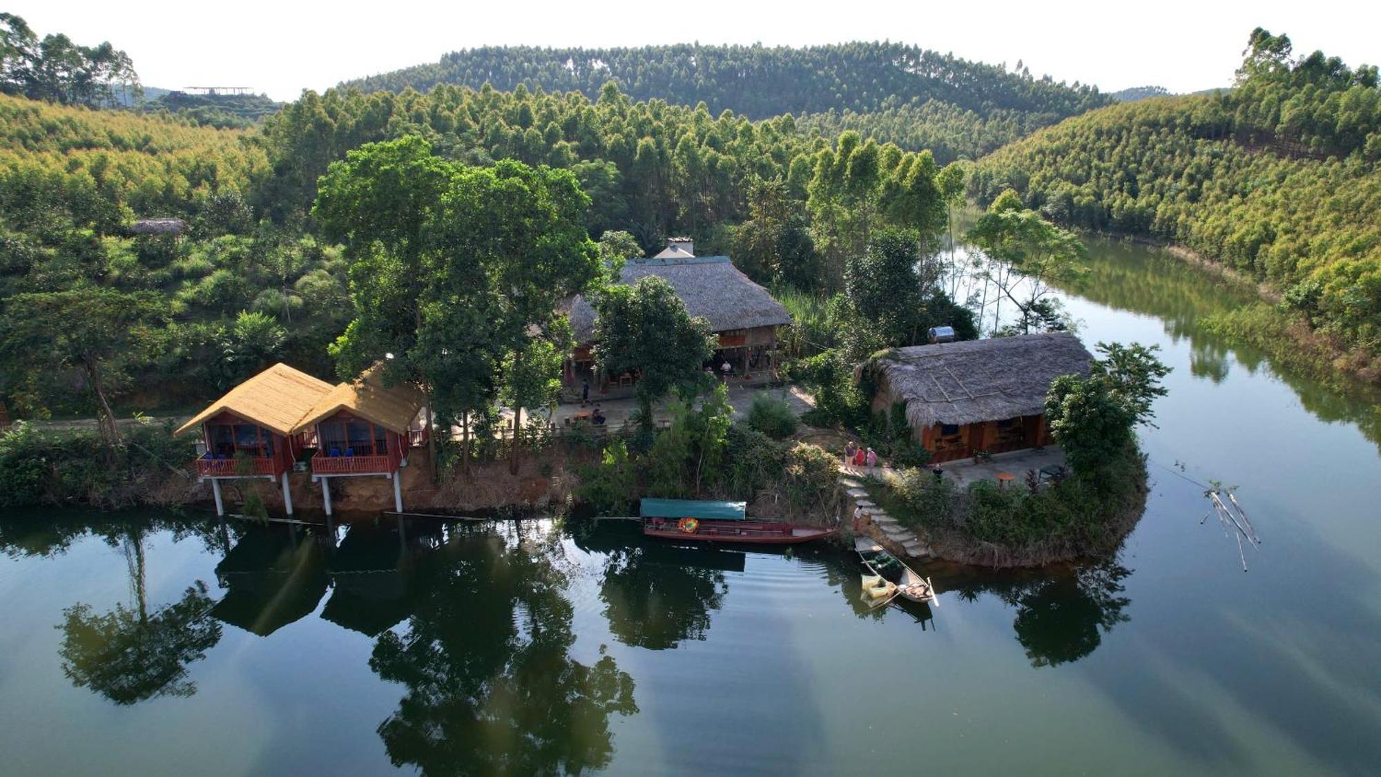 Giangtien Homestay-Vulinh Farmstay-Bungalow Yen Binh Zewnętrze zdjęcie